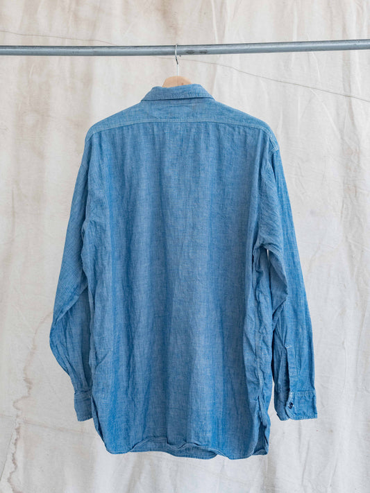 1950’s Hercules Chin Strap Half Zip Chambray