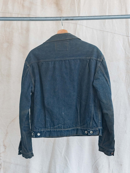 1950's Levi's Dark Type Two 517xx with Soft Leather Patch