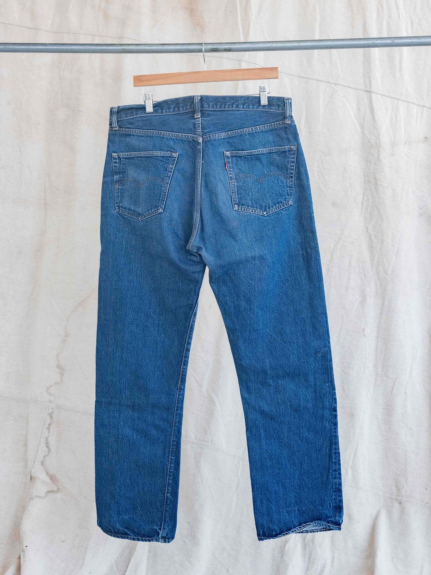 1960’s Levi’s Big E Dark Whiskering 501s-35W