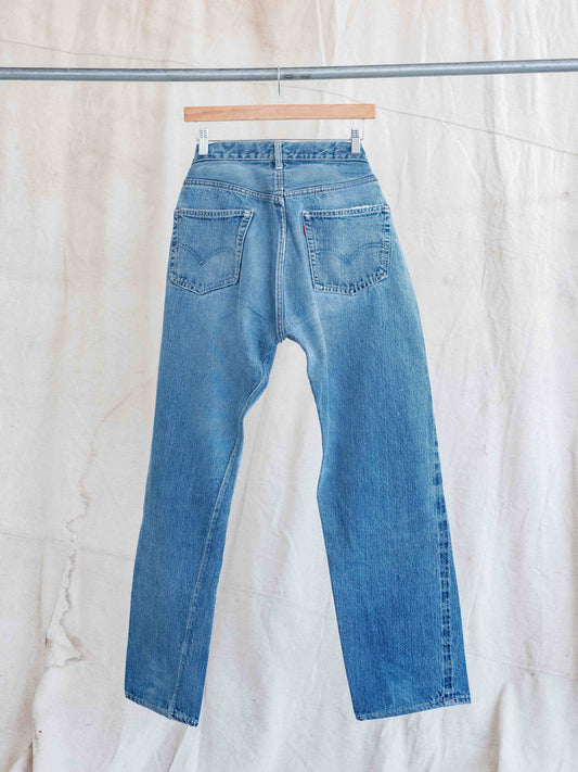 1960’s Levis Big E Heavily Repaired and Faded 501s-33W