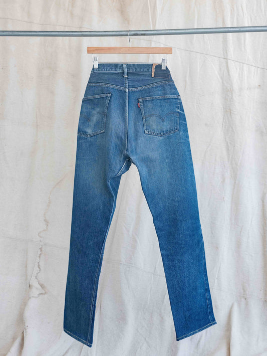 1960’s Levi’s Big E Solid Fades with Deep Indigo 501s-36W