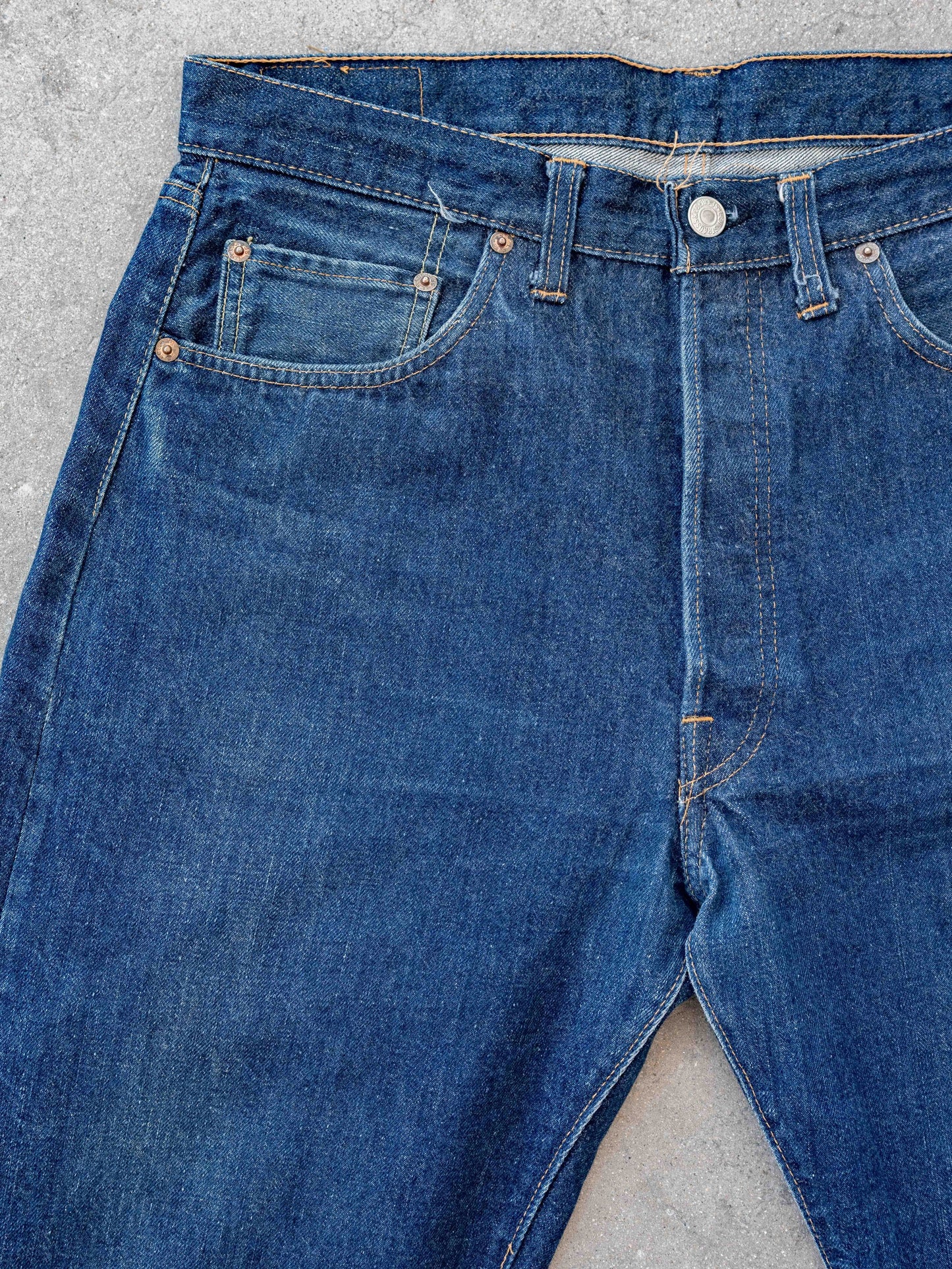 1960’s Levis Big E Dark and Clean Wash 501s-34W