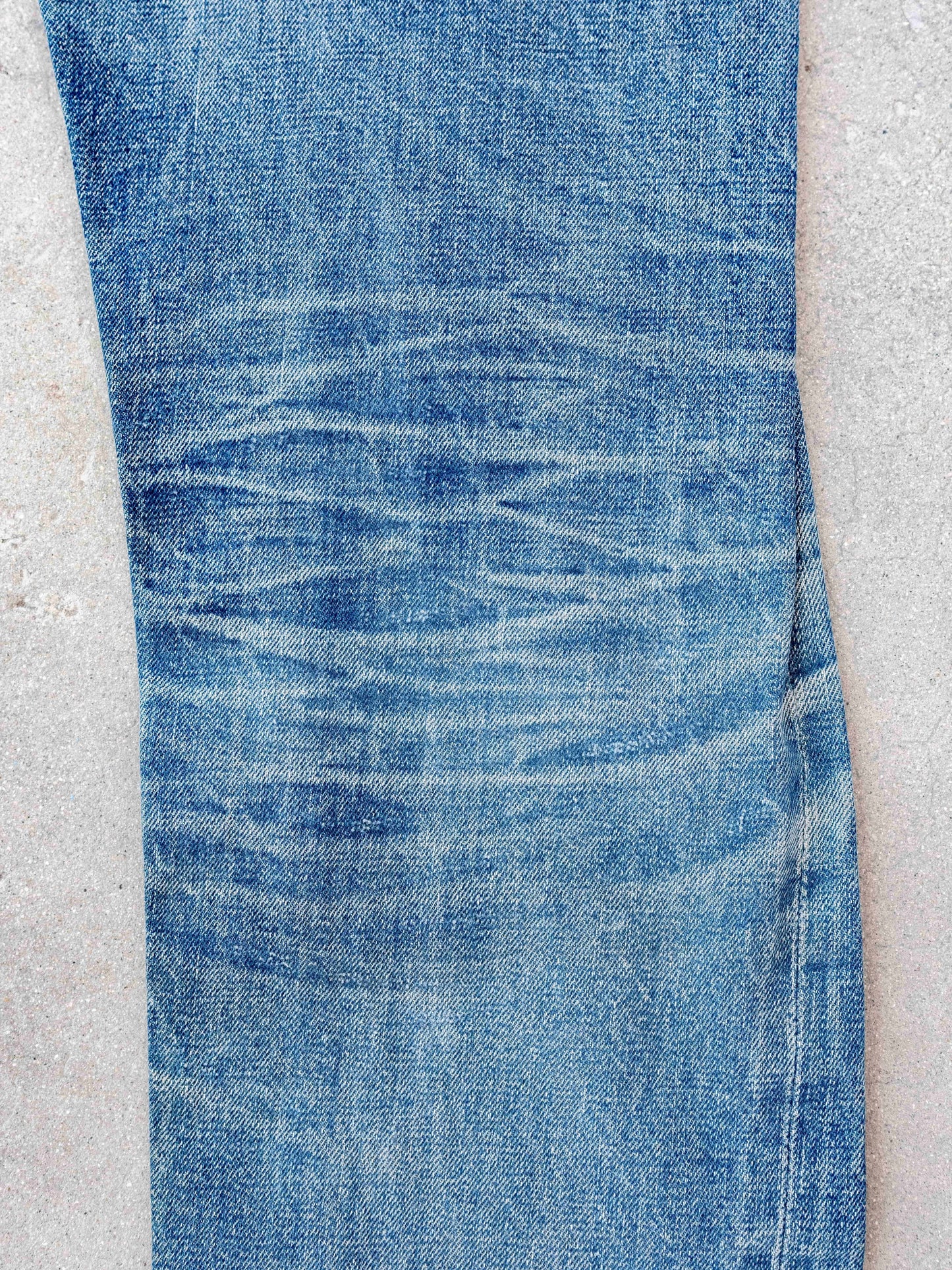 1960’s Levi’s Big E Extensively Repaired and Extremely Whiskered 501s-30W