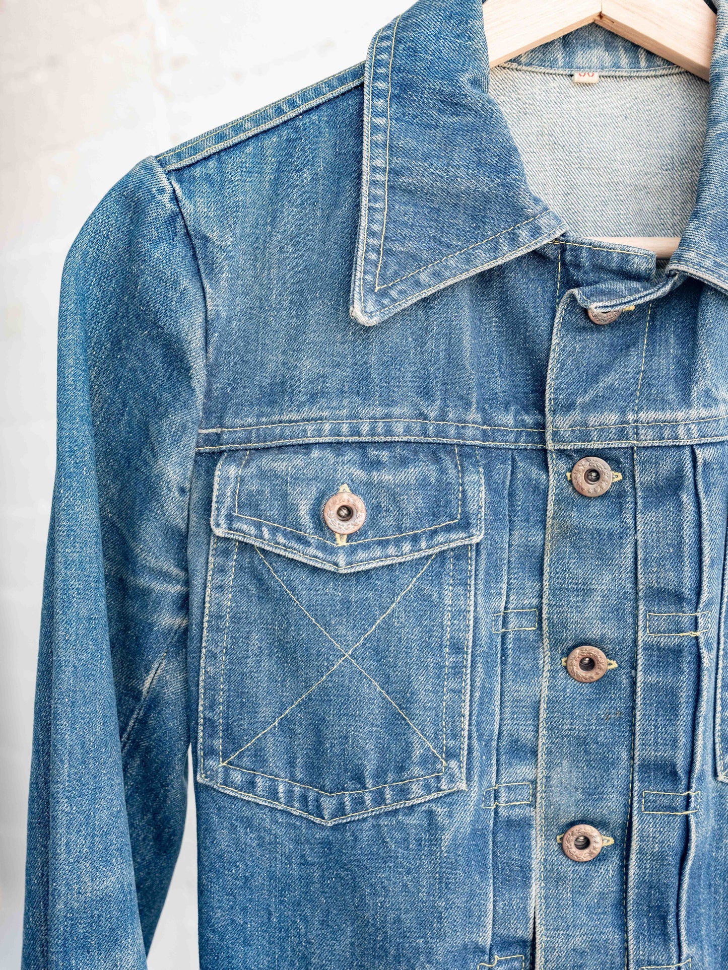 1950’s/1960's Unbranded Worn In Two Pocket Jacket