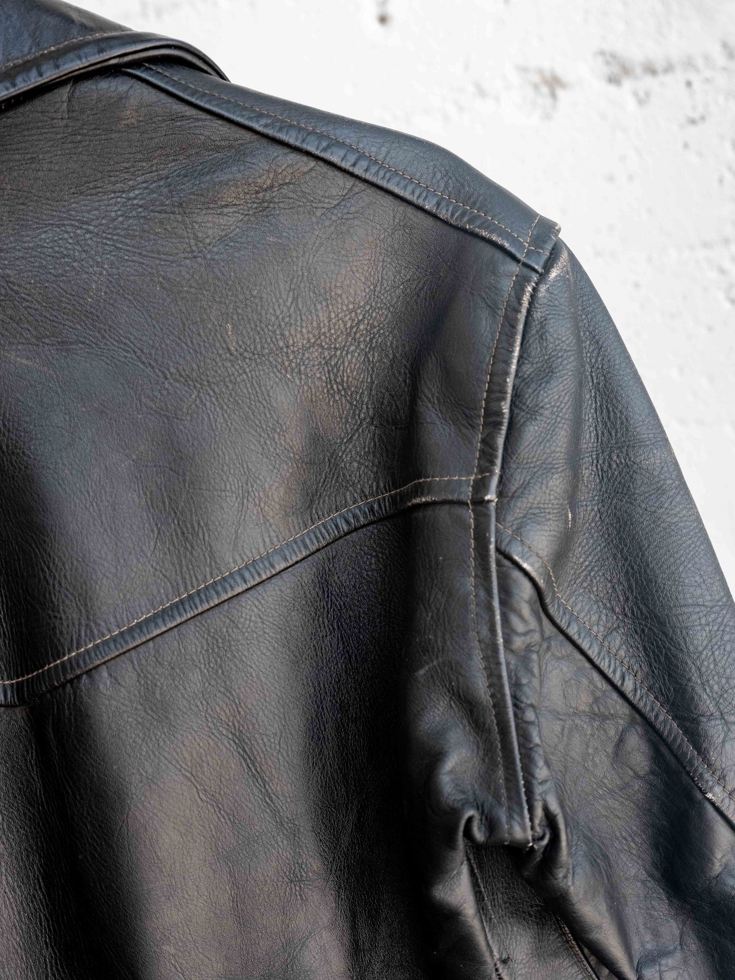 1960’s Unbranded Well-Preserved 3 Pocket Motorcycle Jacket