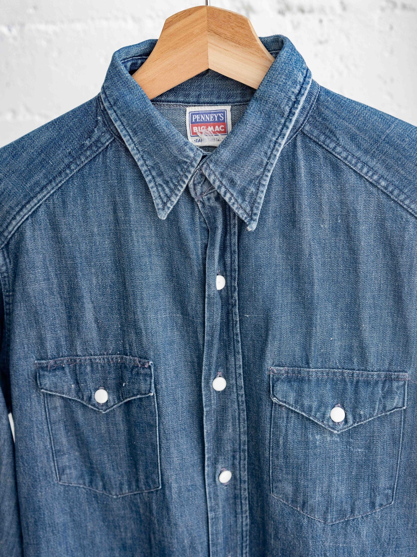1950’s Penney’s Big Mac Denim Button-up