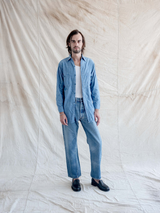 1960’s Levis Big E Heavily Repaired and Faded 501s-33W