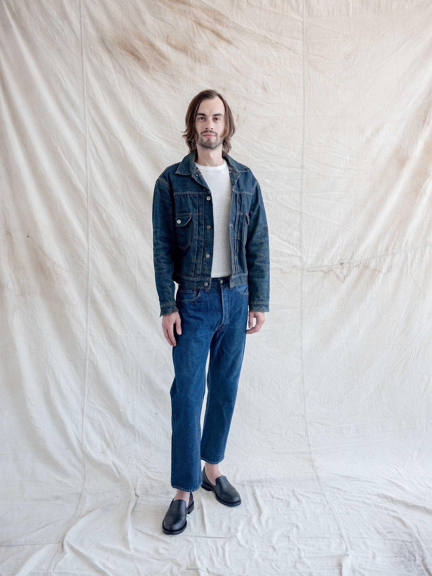 1960’s Levis Big E Dark and Clean Wash 501s-34W