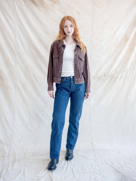 1970’s Lee Brown Two Pocket Moleskin Jacket