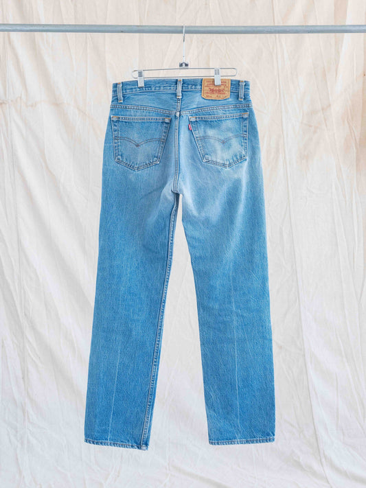 1980’s/1990’s Whiskered and Faded Grunge Levi’s 501-32W