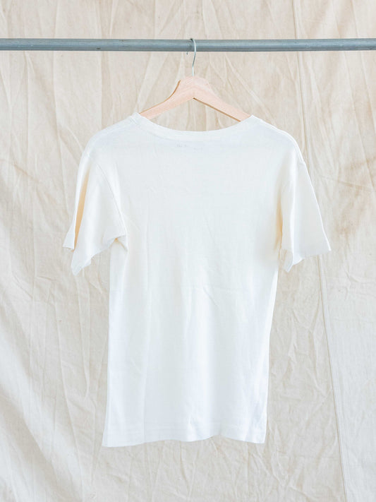 1950’s Ribbed All Cotton Blank Tee