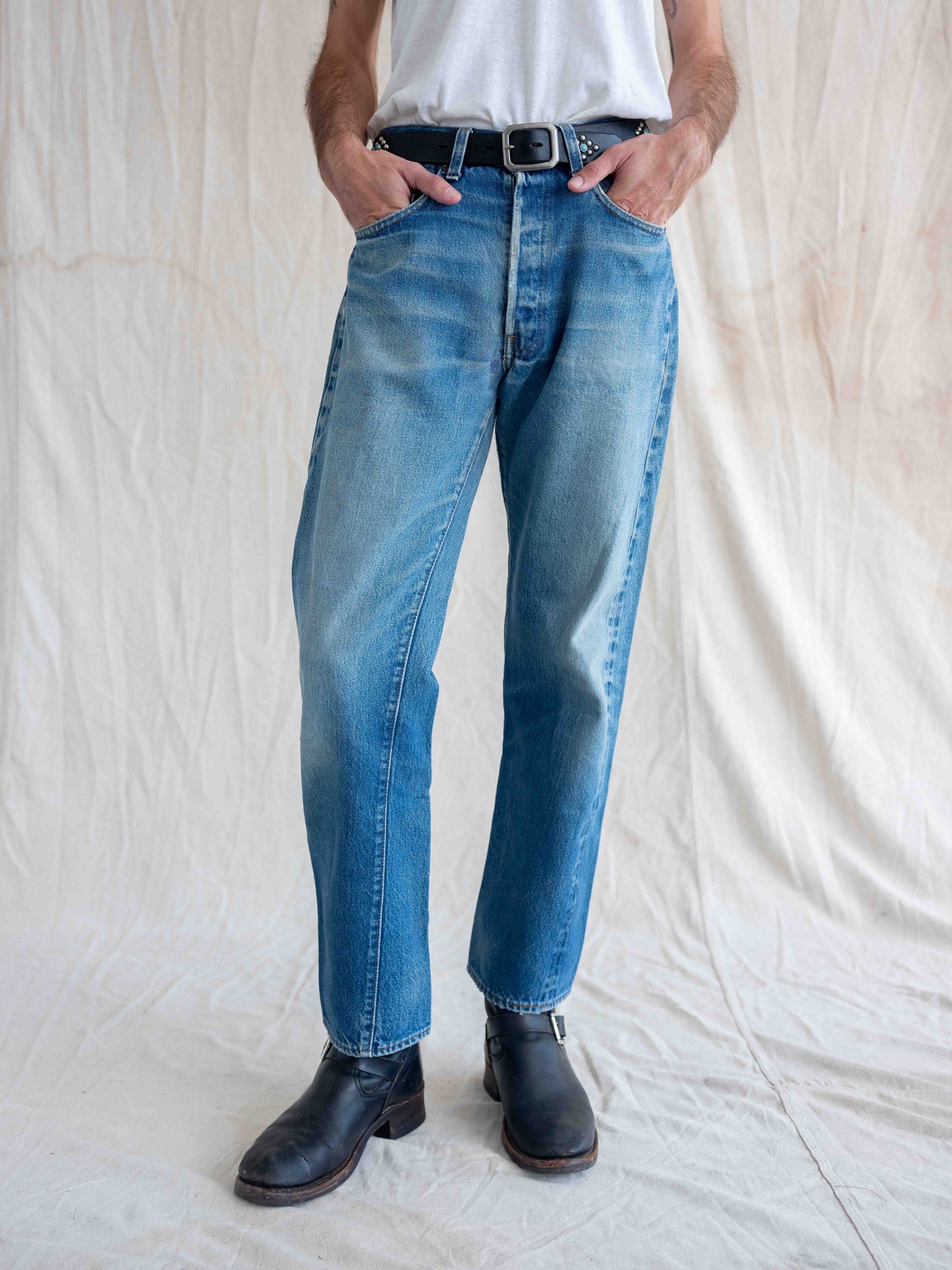 1970’s/1980’s Midwash and Whiskered Levi’s Redline 501s-33W
