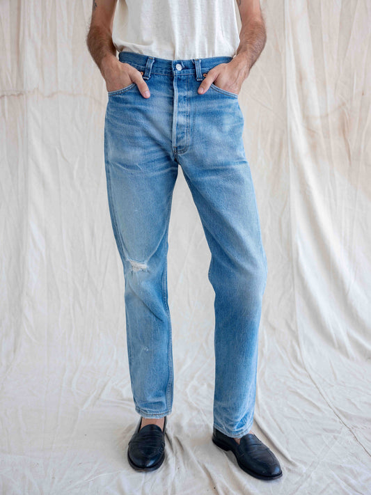 1980’s Faded and Holed Midwash Levi’s 501s-31W