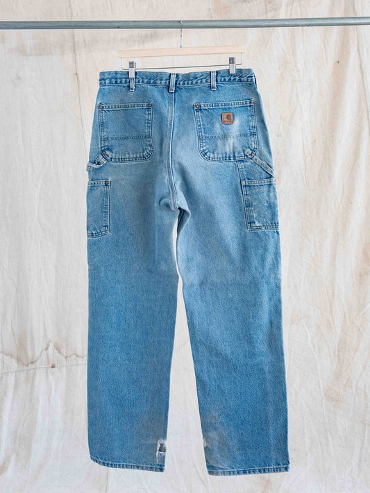 2000’s Faded Denim Carhartt Doubleknees 36W