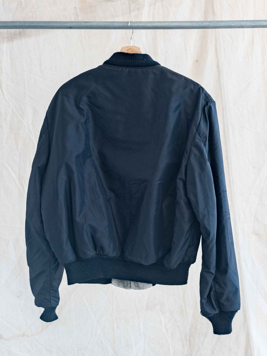 1960’s/1970’s Nylon and Fleece Reversible Bomber Jacket