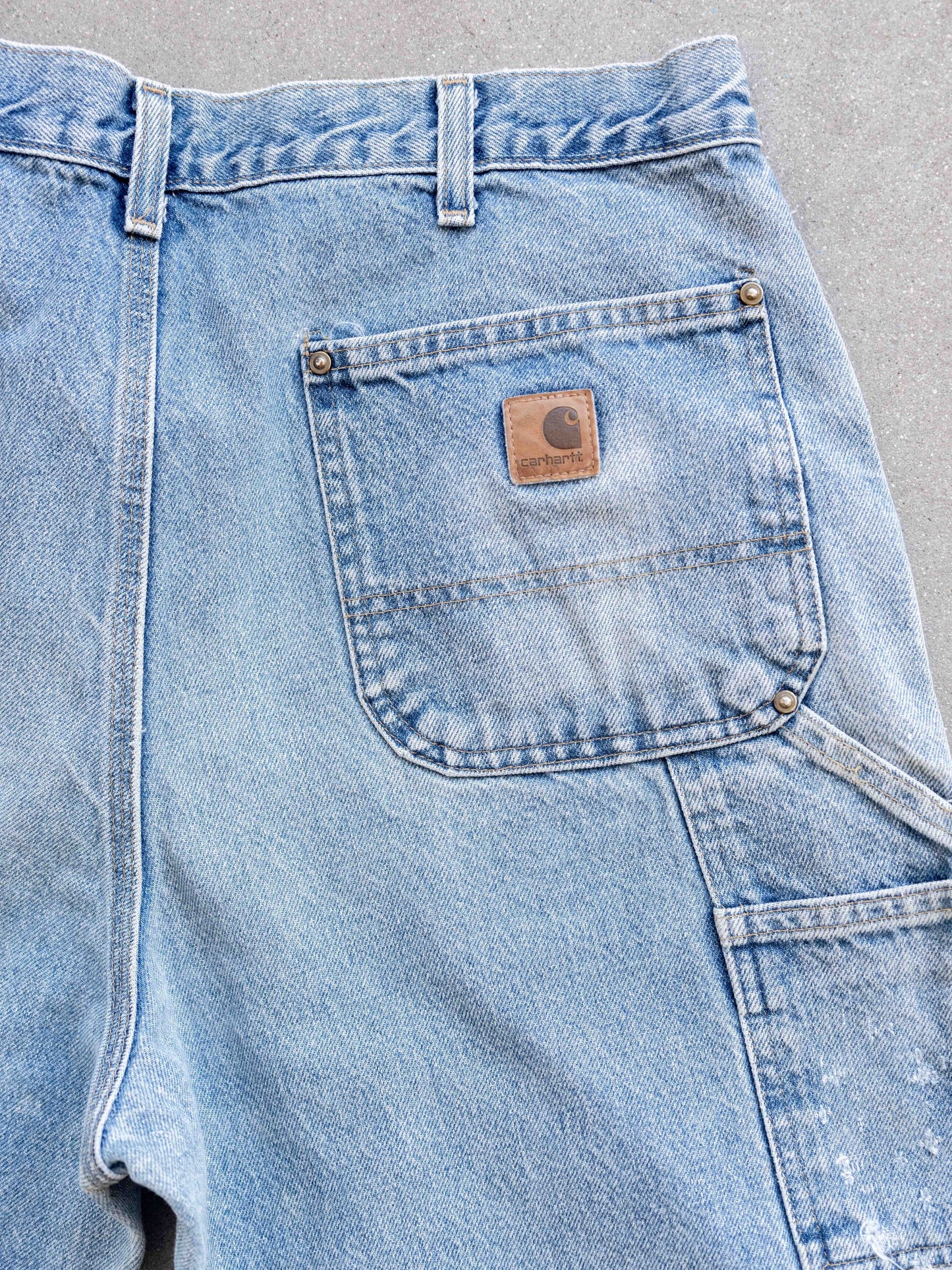 2000’s Faded Denim Carhartt Doubleknees 36W