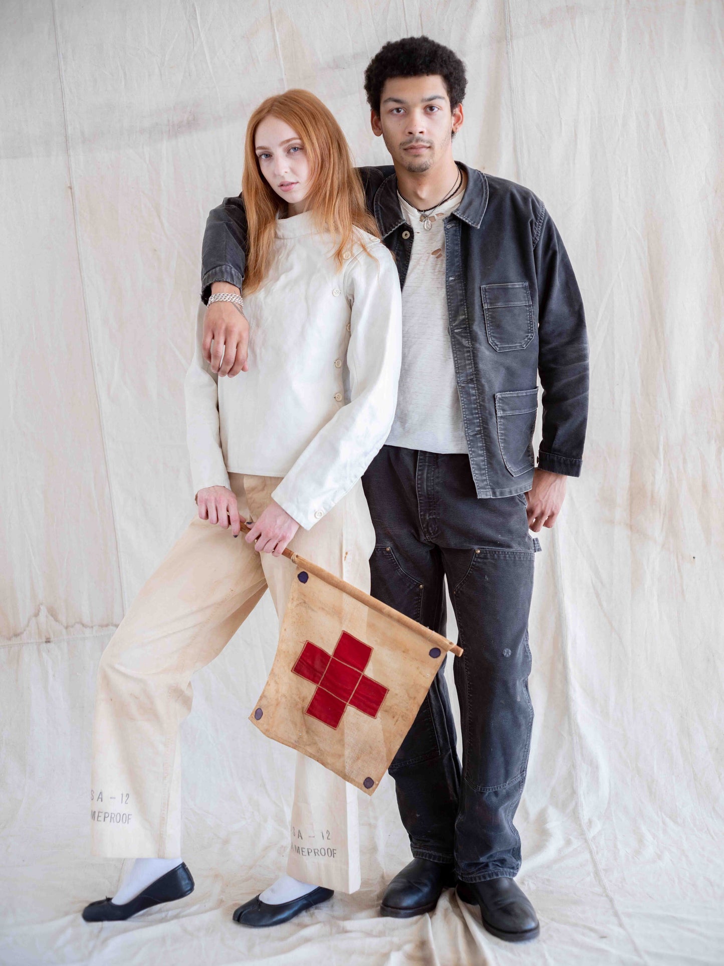 1930’s/1940’s French Canvas Fencing Jacket