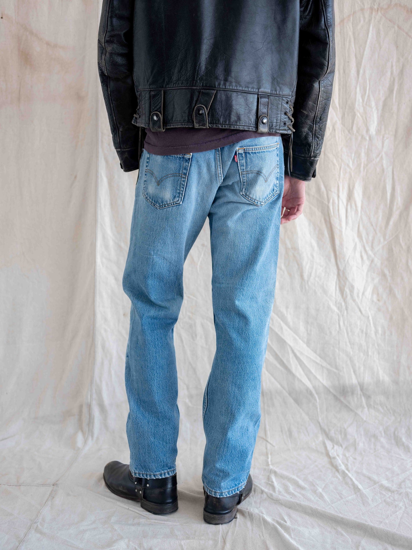1990’s Lightly Painted and Whiskered Levi’s 501 35W