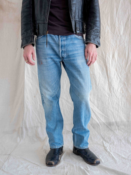 1990’s Lightly Painted and Whiskered Levi’s 501 35W