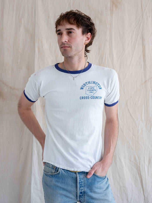 1960’s Champion Running Man 1967 State Champs T-Shirt