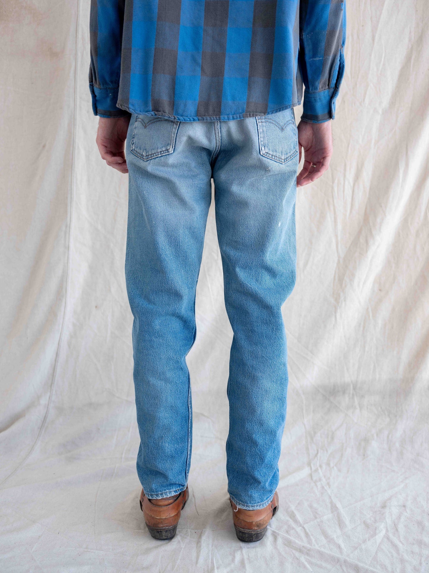 1980’s Lightwash Painter’s Levi’s 501 34W