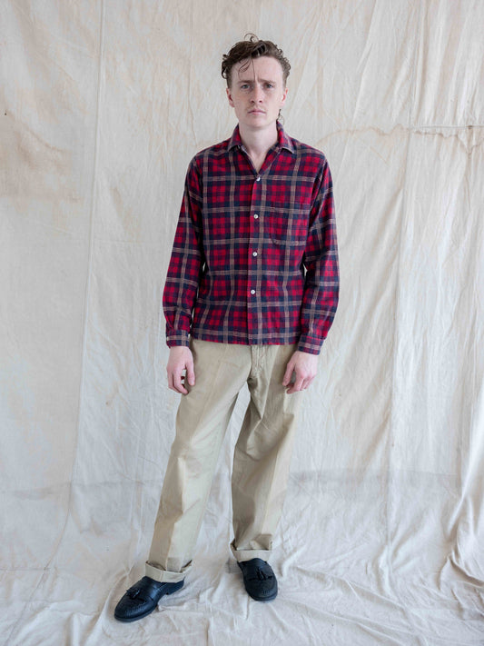 1950’s All Cotton Printed Flannel