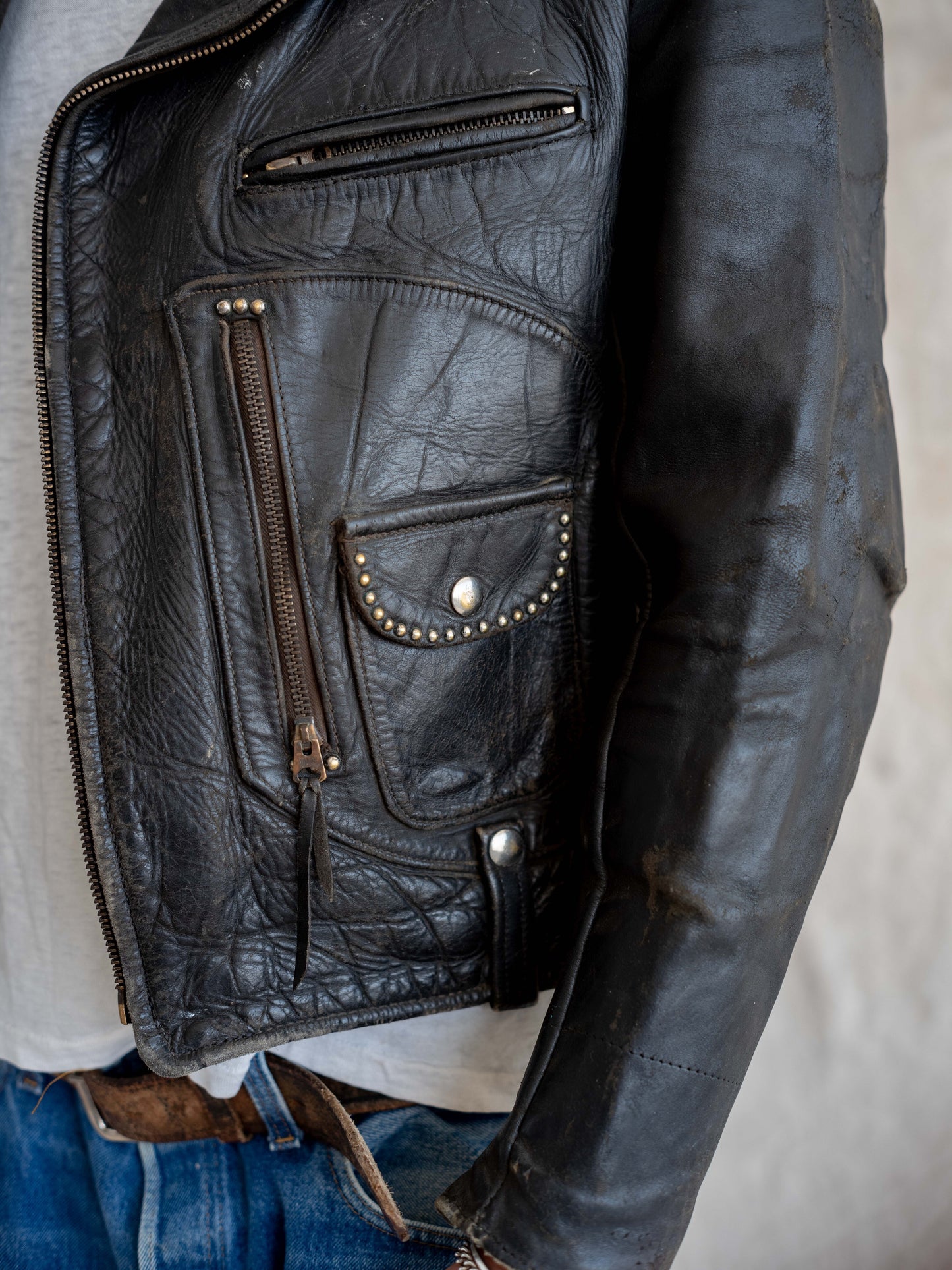 1950’s Buco Horsehide Moto Jacket with D Pocket