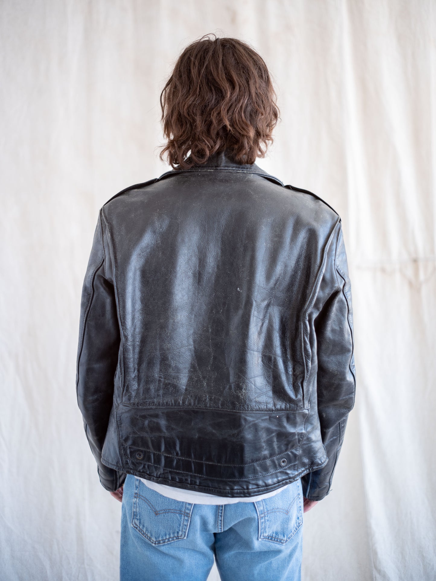 1960’s Buco Horsehide Cop Jacket with Patina