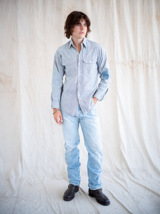 1980’s/1990’s Levi’s 501 Lightwash Painter Style 33W