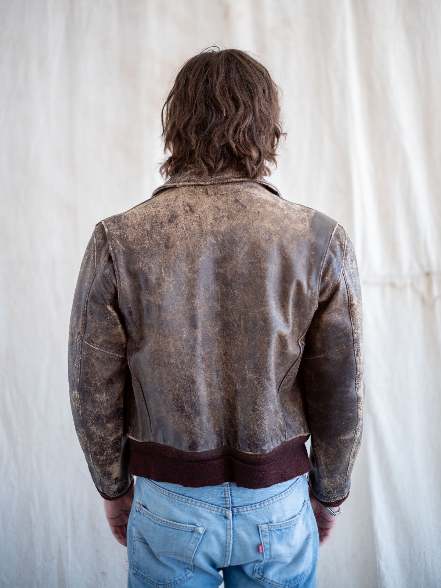1950’s/1960’s Hercules Two Pocket Jacket with Crazy Patina