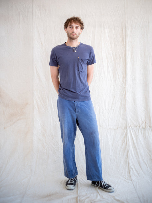1960’s/1970’s HBT European Workwear with Wideleg 38W