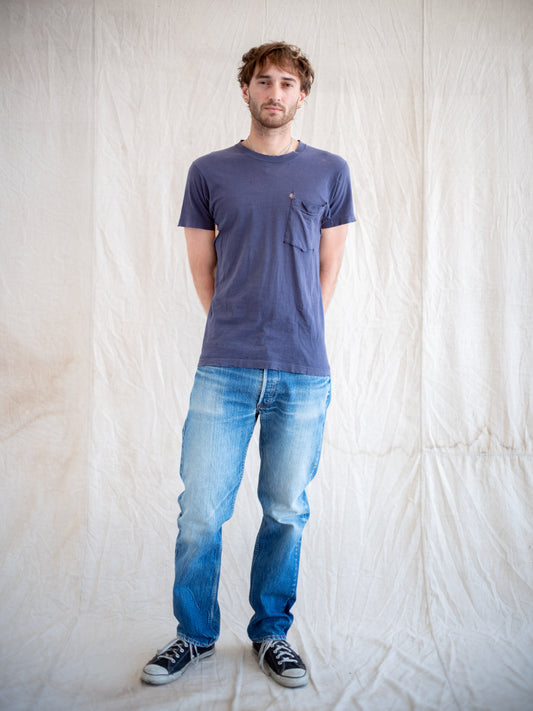 1980’s Levi’s 501 with Great Whiskering and Wash 34W