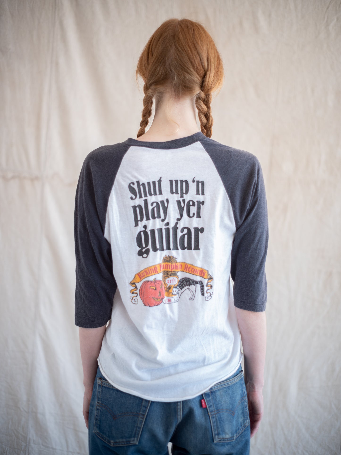 1970’s Frank Zappa Raglan Cut Baseball T-Shirt (Size Small)