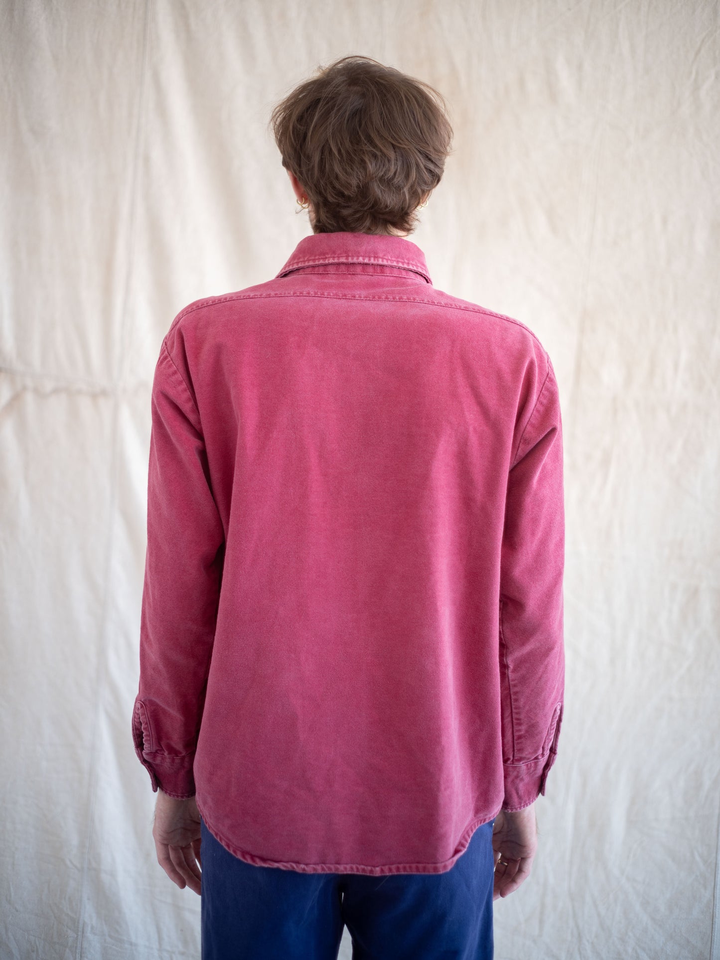 1980’s/1990’s Frostproof Faded Maroon Flannel All Cotton (Size Extra Large)
