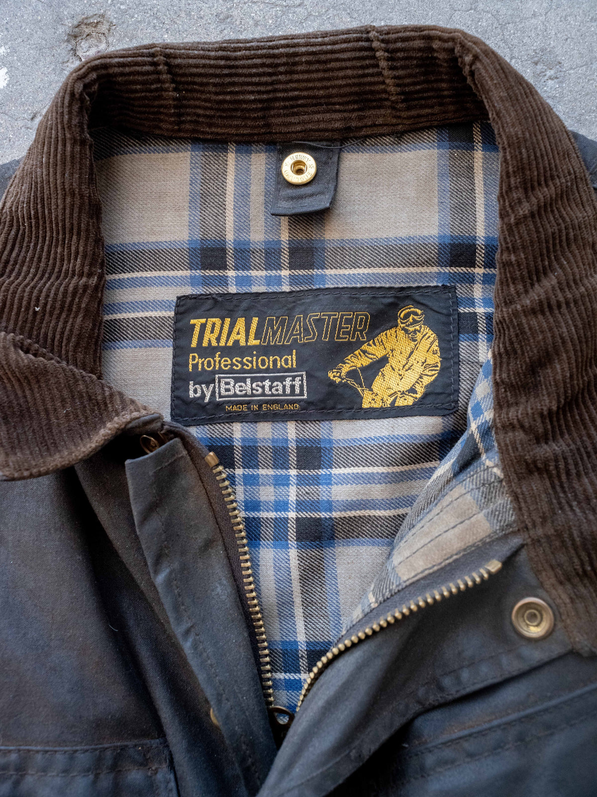 1980’s Belstaff Waxed Chore Jacket Made in England (Size Medium/Large)