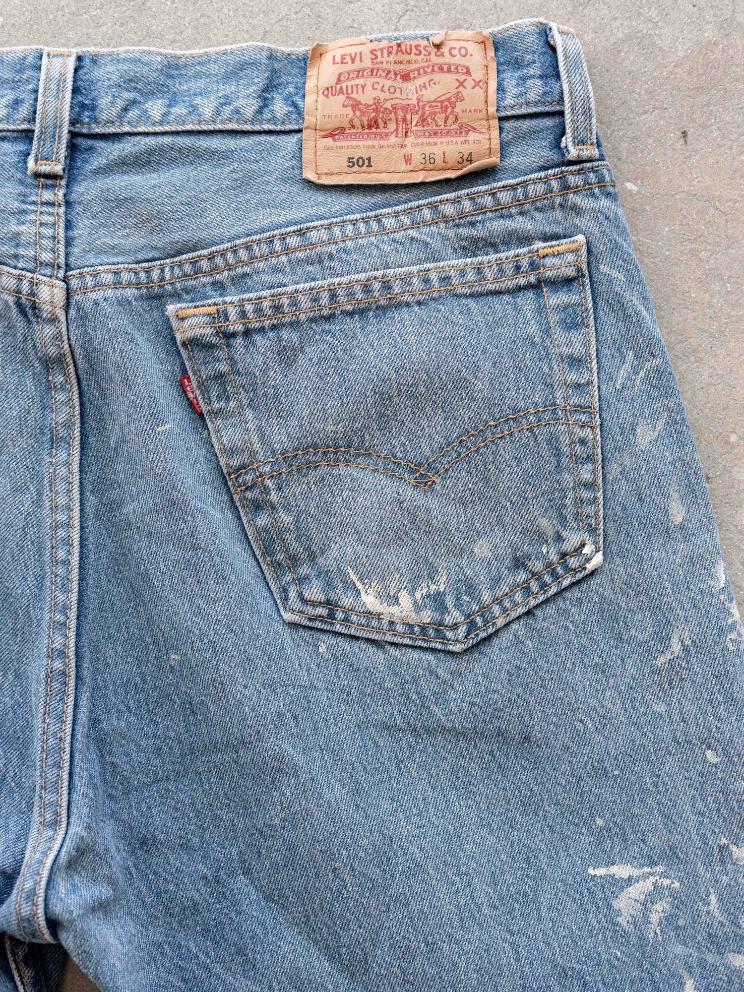 Made in USA Levi's