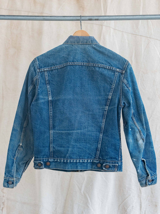 1960’s Big E Type 3 Trucker Jacket Repaired and Honeycombed