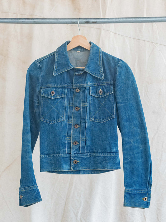1950’s/1960's Unbranded Worn In Two Pocket Jacket