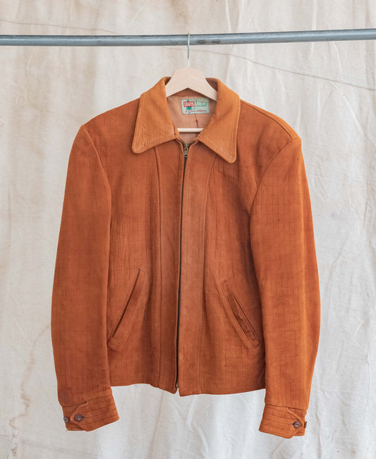 1950’s Levi’s Minorly Repaired Nubuck Suede Ricky Jacket