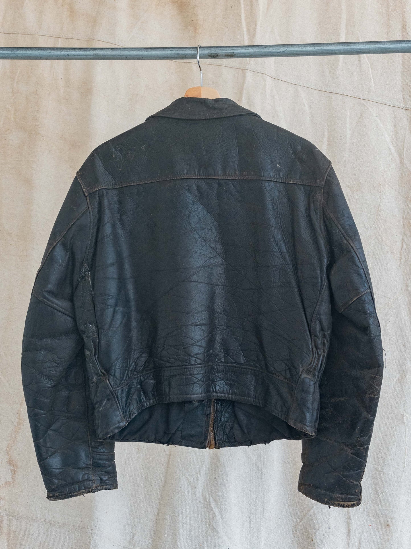 1960’s Unbranded 3 Pocket Motorcycle Jacket