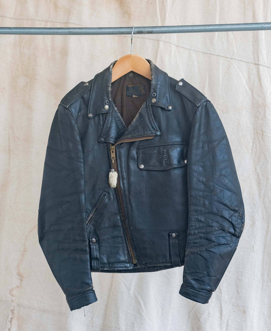 1950’s Buco Horsehide Motorcycle Jacket with Rabbit Foot