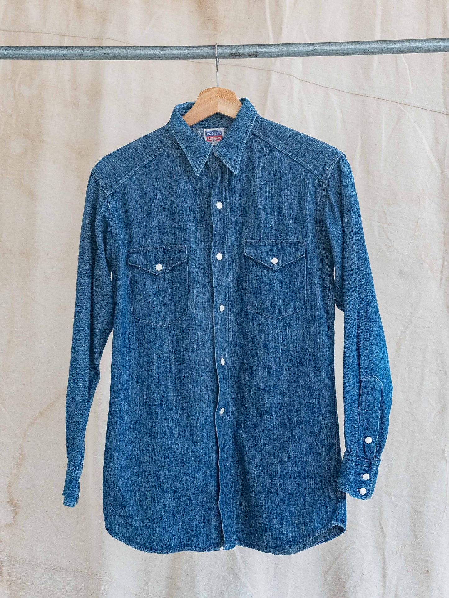 1950’s Penney’s Big Mac Denim Button-up