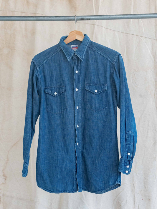 1950’s Penney’s Big Mac Denim Button-up