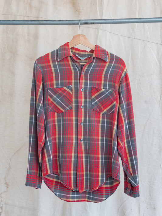 1960’s Dutchmaid Faded and Soft Loop Collar Flannel