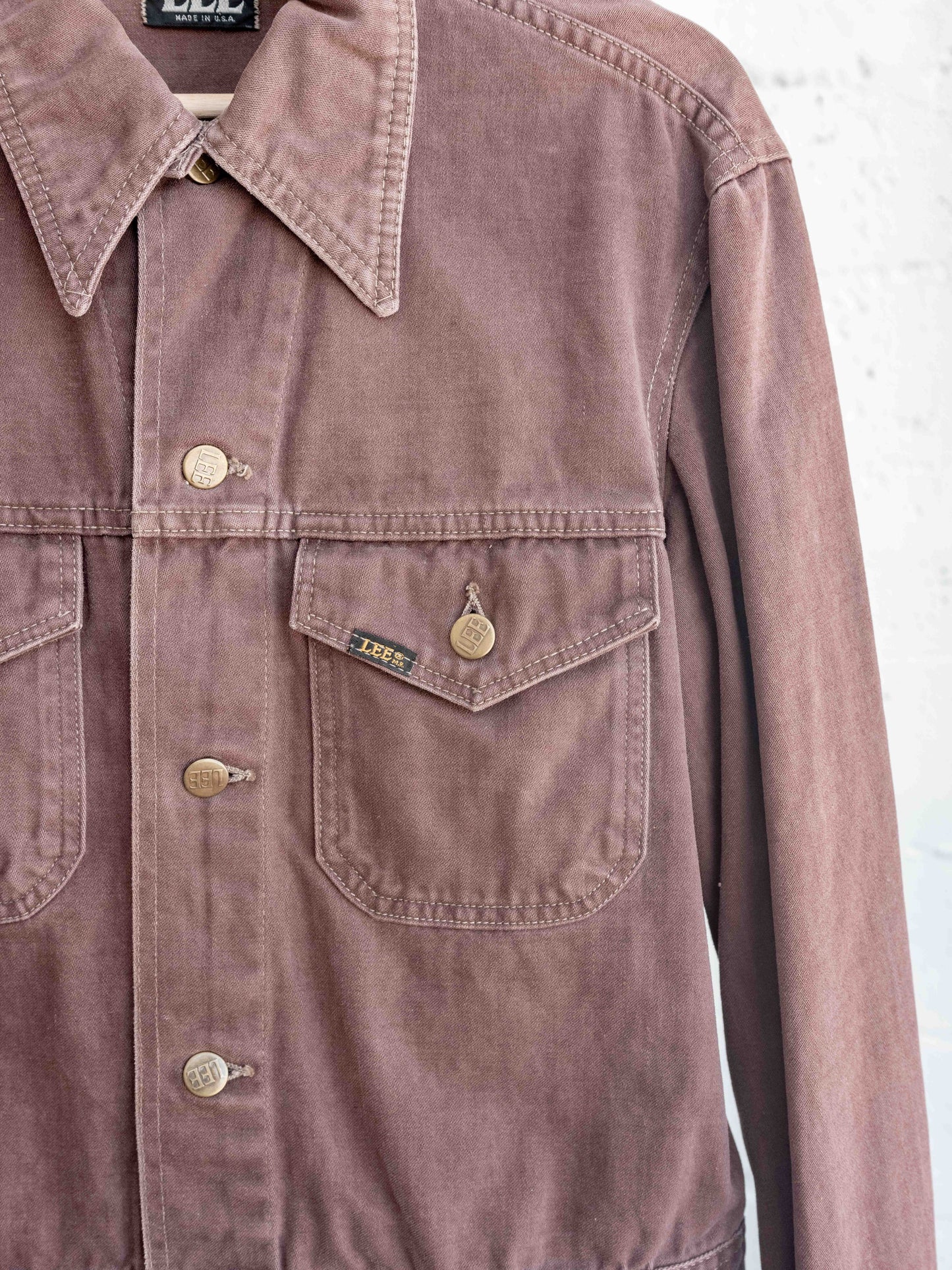 1970’s Lee Brown Two Pocket Moleskin Jacket