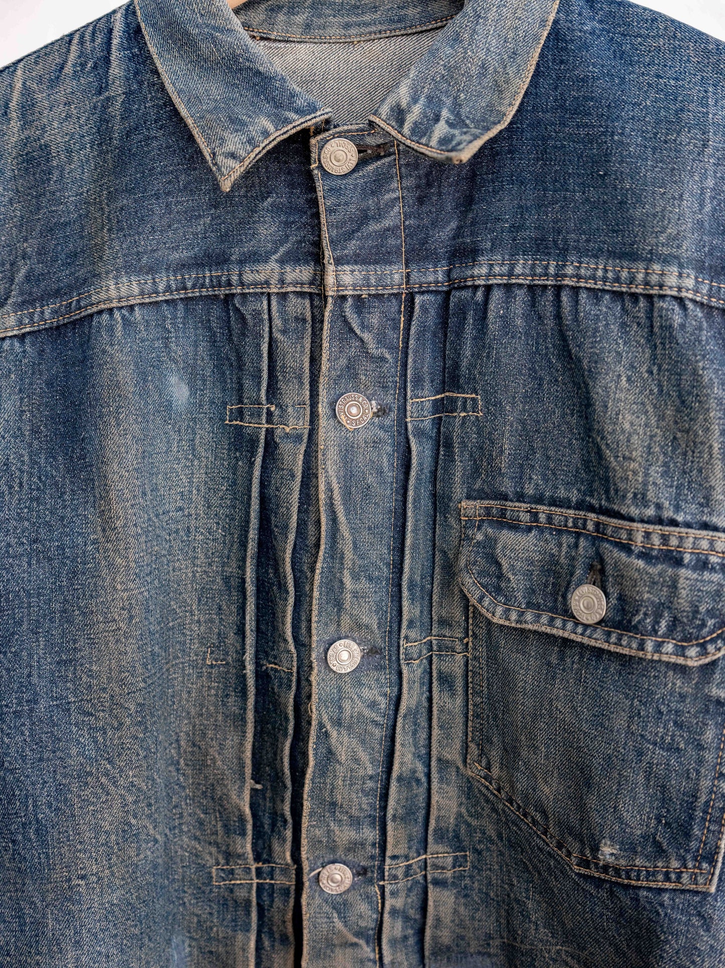 1940's Whiskered Levi's Type One 506xx
