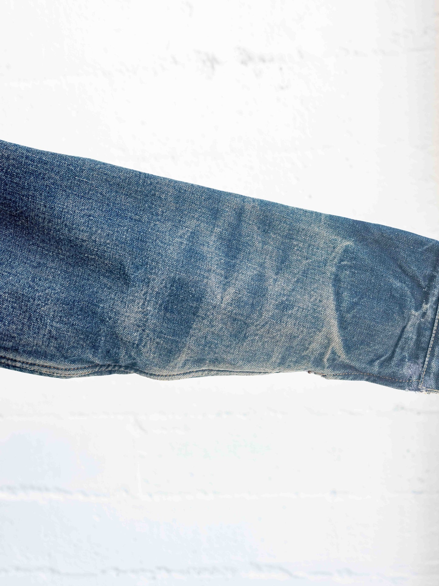 1940's Levis Type One Blanket Lined with Fading and Whiskering