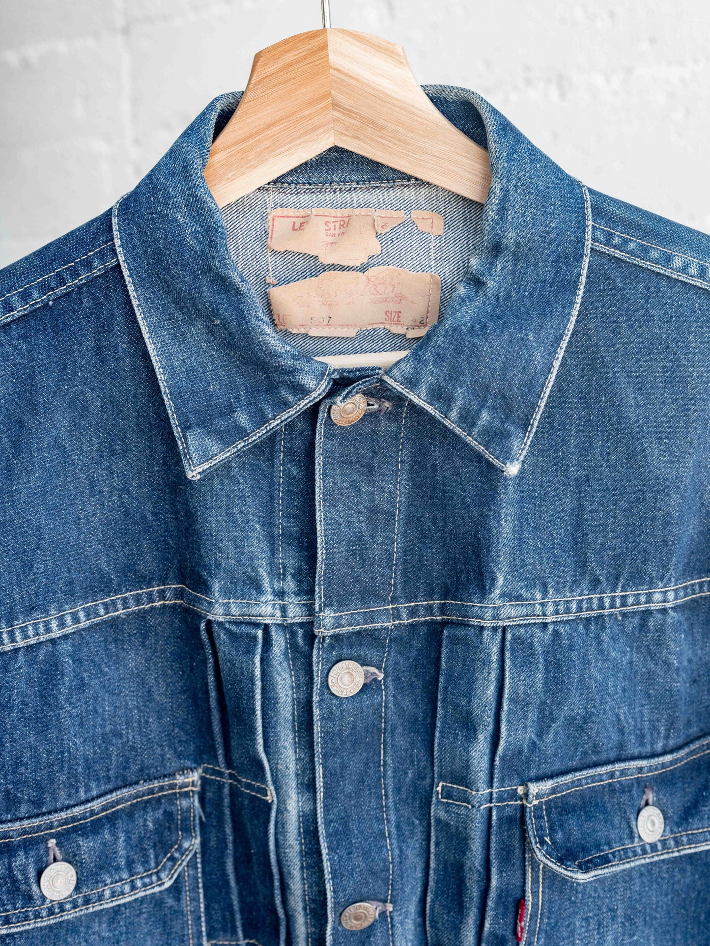 1950's Levi's Type Two 507xx with Expansion Gussets