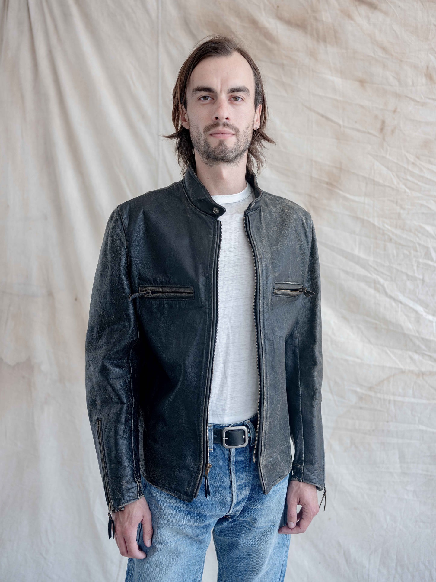 1950’s/1960’s Worn In Buco Steerhide Cafe Jacket