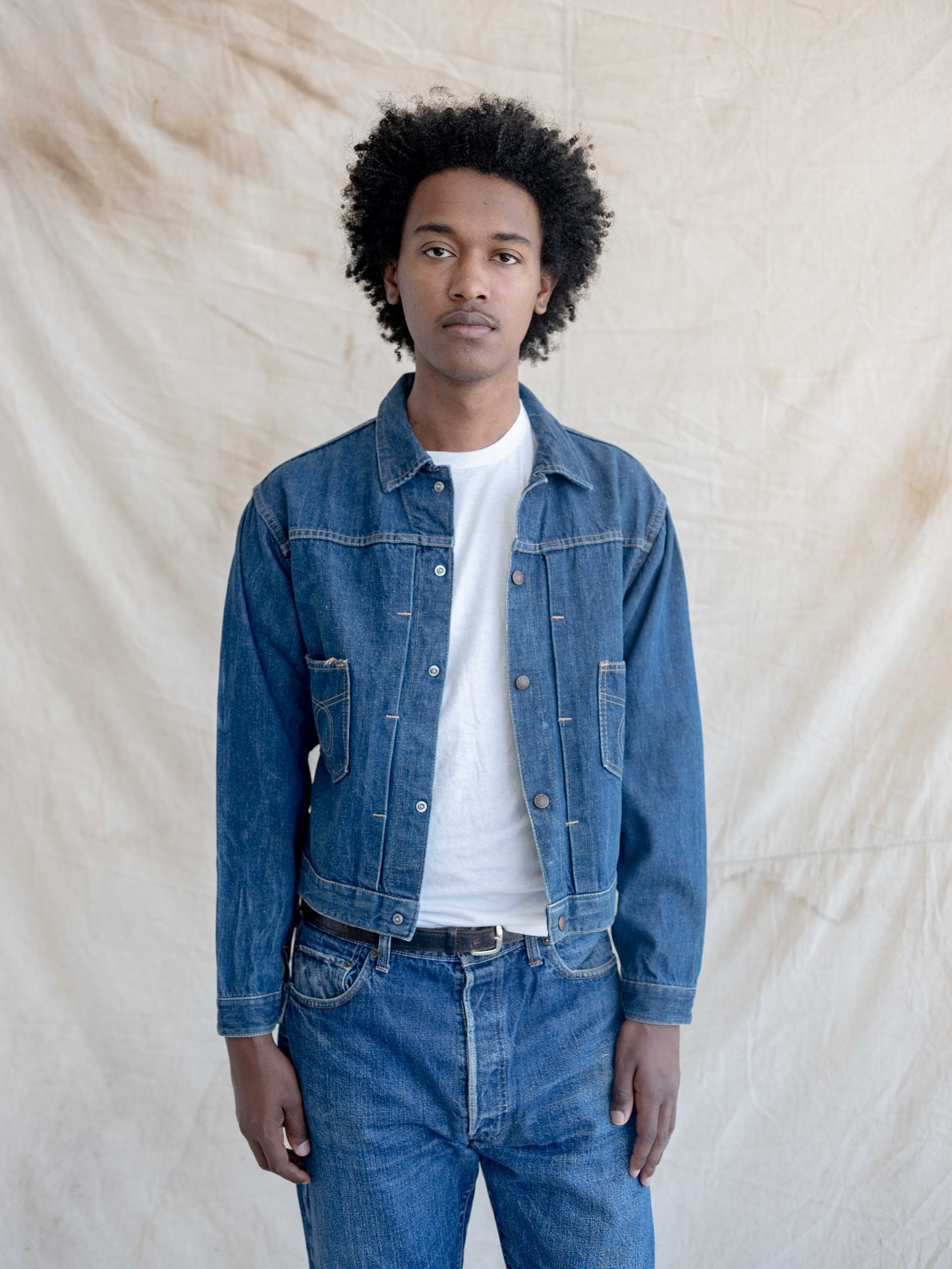 1950’s Unbranded Dark Two Pocket Workwear Jacket